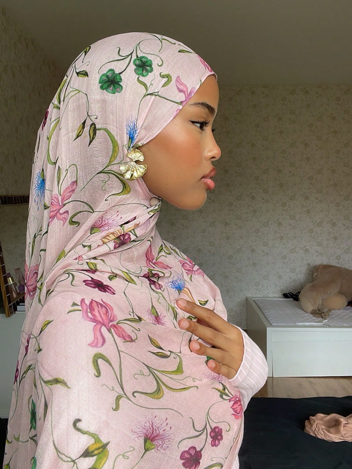 Hijab Floral Elegant